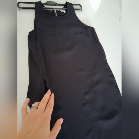 Wilfred/ Elegant Black Sleeveless Midi Dress/ Size US XXS - Picture 7 of 15